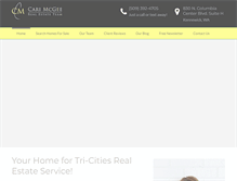 Tablet Screenshot of carimcgee.com
